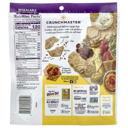 Crunchmaster, Multi-Seed, хрустящие рисовые крекеры, оригинальные, 113 г (4 унции)