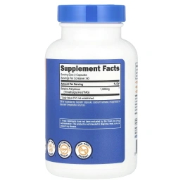 Nutricost, бетаин безводный, 1500 мг, 120 капсул (750 мг в 1 капсуле)