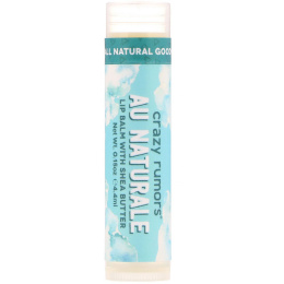 Crazy Rumors, Lip Balm with Shea Butter, Au Naturale, 0.15 oz (4.4 ml)