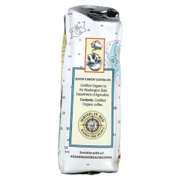 Raven's Brew Coffee, Кофе Deadman's Reach, органический, молотый, темной обжарки, 12 унций (340 г)