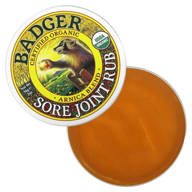 Badger Company, Sore Joint Rub, смесь арники, 56 г