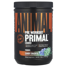 Animal, Pre Workout Primal ™, порошок, Candy Crush'd, 505 г (1,11 фунта)