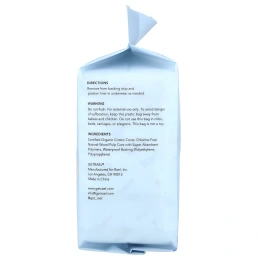 Rael, Покрывающие прокладки из органического хлопка, от протечек мочевого пузыря, обычные, 48 штук