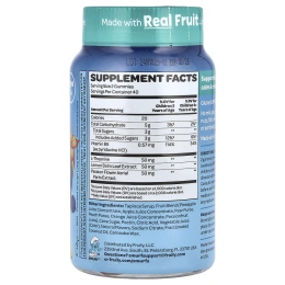 The Smurfs, Жевательные таблетки для детей, для успокоения и расслабления, для детей от 3 лет, со вкусом смурфа, 80 жевательных таблеток