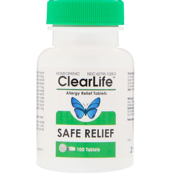 MediNatura, ClearLife, Allergy Relief Tablets, 100 Chewable Tablets