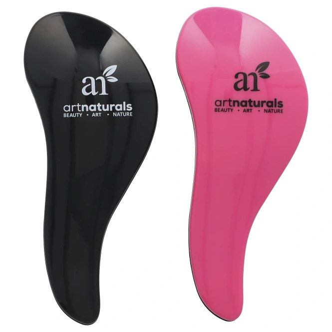 Artnaturals, Расческа для легкого расчесывания волос, 2 штуки