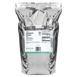 Frontier Co-op, цельные цветки органической немецкой ромашки, 453 г (16 унций)