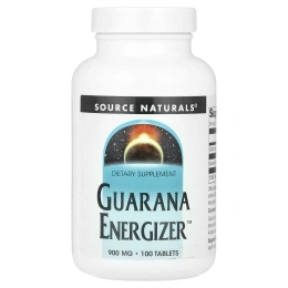 Source Naturals, Guarana Energizer 100 таблеток