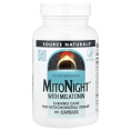 Source Naturals, MitoNight™ с мелатонином, 90 капсул