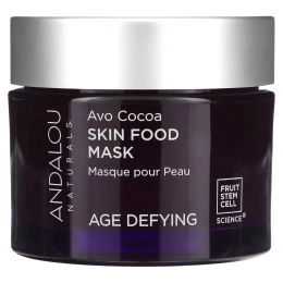 Andalou Naturals, Питательная маска для лица с какао и авокадо, 1.7 жидких унций (50 мл)