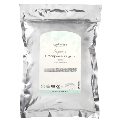 Starwest Botanicals, Органическая зеленая смесь, 1 фунт (453,6 г)