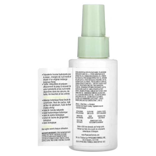 Physicians Formula, Organic Wear, Nutrient Mist Facial Spray, 3.4 fl oz (100 ml)