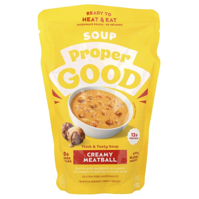 Proper Good, крем-суп с фрикадельками, 340 г (12 унций)
