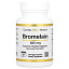 California Gold Nutrition, бромелаин, 625 мг, 30 растительных капсул