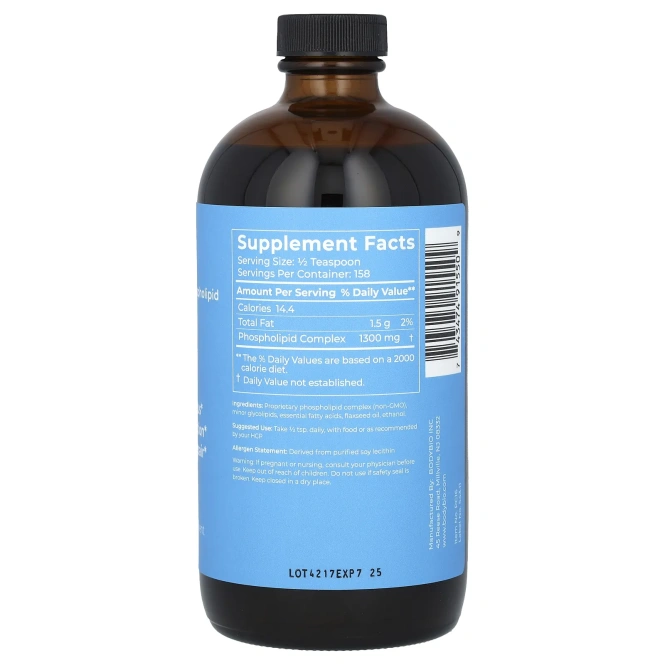 BodyBio, PC, липосомальный фосфатидилипидный комплекс, 500 мл (16 жидк. унций)