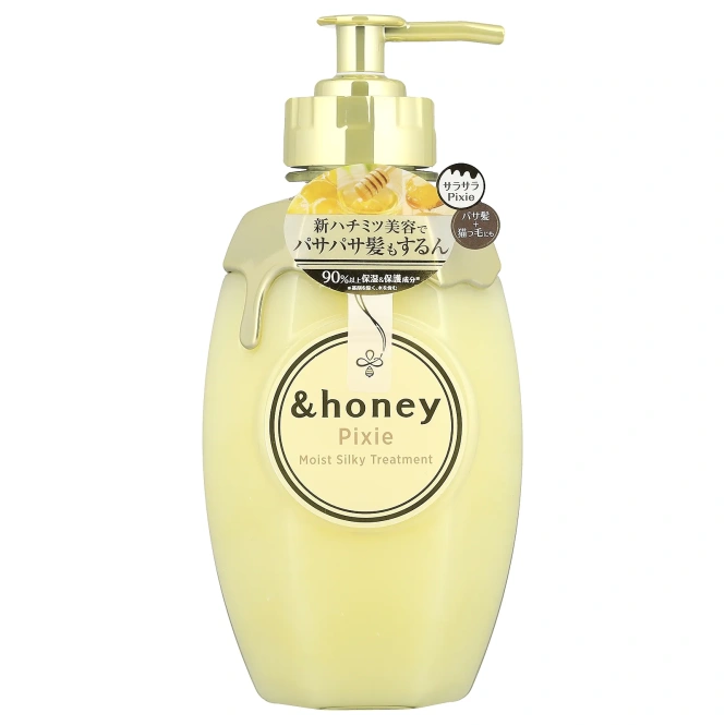 &honey, Pixie Moist Silky Treatment, Luminous Fleur Honey, 440 г (15,5 жидк. Унции)
