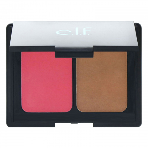E.L.F. Cosmetics, Aqua Beauty, Aqua-Infused Blush & Bronzer, Bronzed Pink Beige, 0.29 oz (8.5 g)