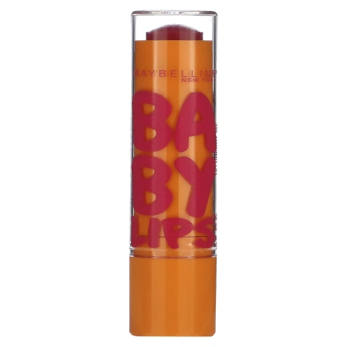 Maybelline, Увлажняющий бальзам для губ Baby Lips, вишня, 4,4 г