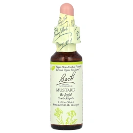 Bach, Original Flower Remedies, горчица, 10 мл (0,35 жидк. унции)