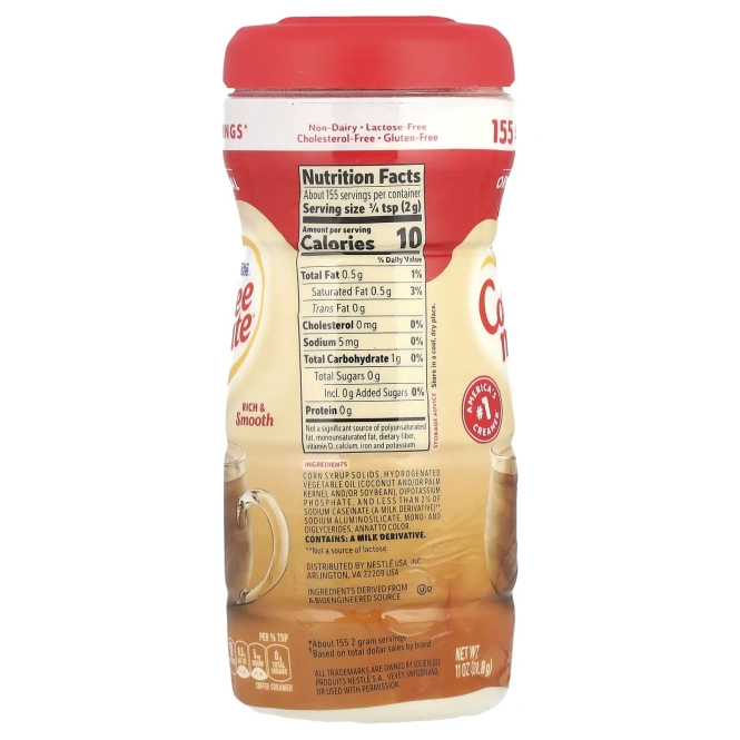 Coffee Mate, сухие сливки для кофе, оригинальные, 311,8 г (11 унций)