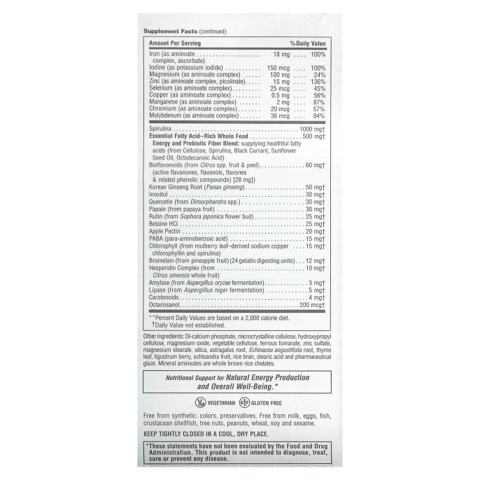 NaturesPlus, Source of Life Original, мультивитаминная и минеральная добавка, 90 таблеток