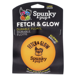 Spunky Pup, Fetch & Glow, шарик, большой, 1 шт.