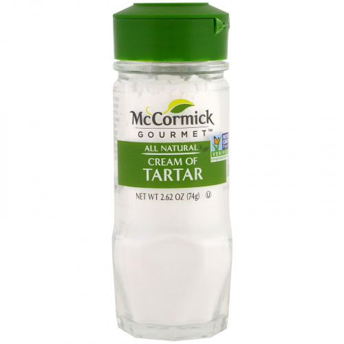 McCormick Gourmet, All Natural, Cream of Tartar, 2.6 oz (74 g)