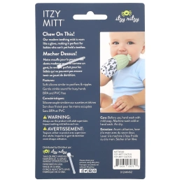 Itzy Ritzy, Itzy Mitt, пищевой силиконовый прорезыватель для зубов, от 3 месяцев, кактус, 1 прорезыватель для зубов