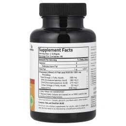 Futurebiotics, омега-3, рыба и масло криля, 120 капсул