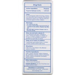 Hyalogic, HylaTears, Увлажняющие глазные капли от сухости глаз, 0,67 ж. унц.(20 мл)
