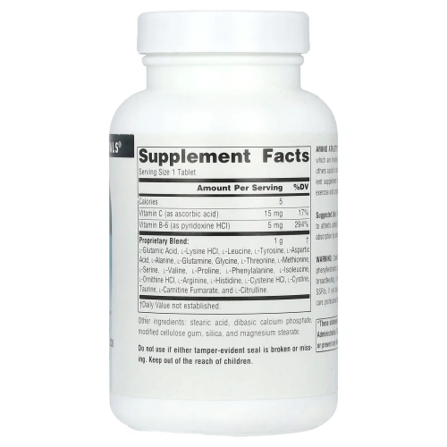 Source Naturals, Аминокислоты для спортсменов, 1000 мг, 100 таблеток