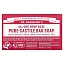Dr. Bronner's, Чистое Кастильское мыло Розовое 5 унций