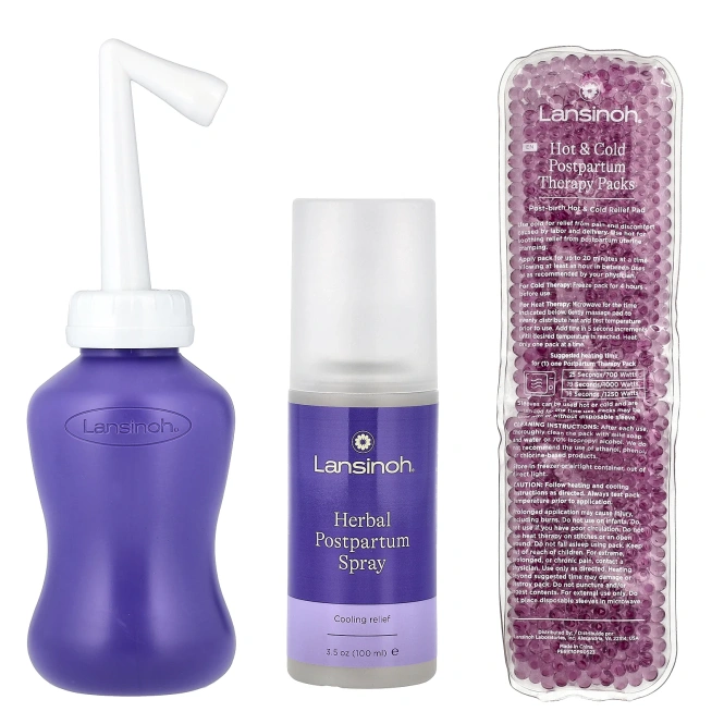 Lansinoh, Postpartum Recovery Essentials, набор из 16 предметов