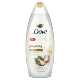 Dove, Гель для душа Purely Pampering, аромат «Масло ши и согревающая ваниль», 650 мл