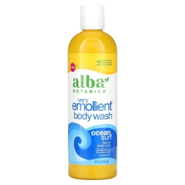 Alba Botanica, Очень смягчающее гель для душа, Ocean Surf, 355 мл (12 жидк. унц.)