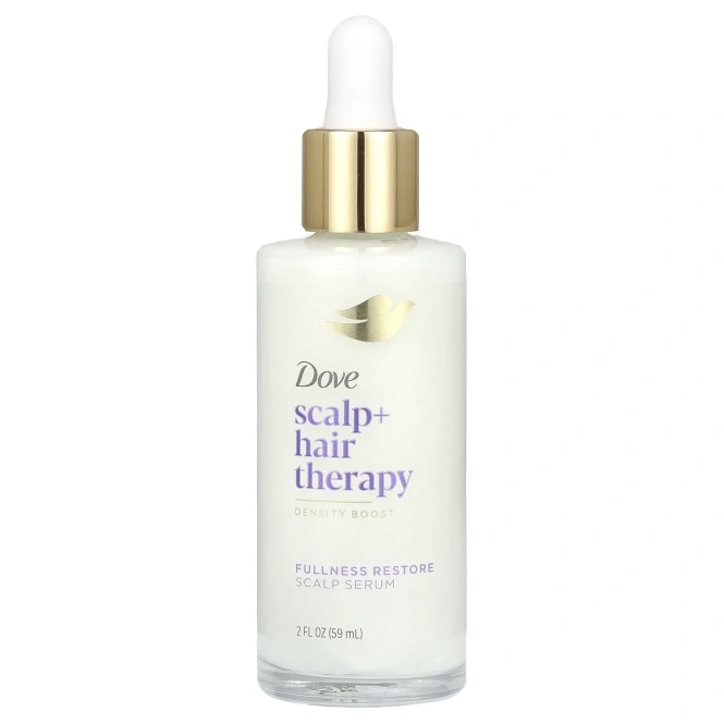 Dove, Scalp + Hair Therapy, сыворотка для восстановления полноты кожи головы, 59 мл (2 жидк. унц.)