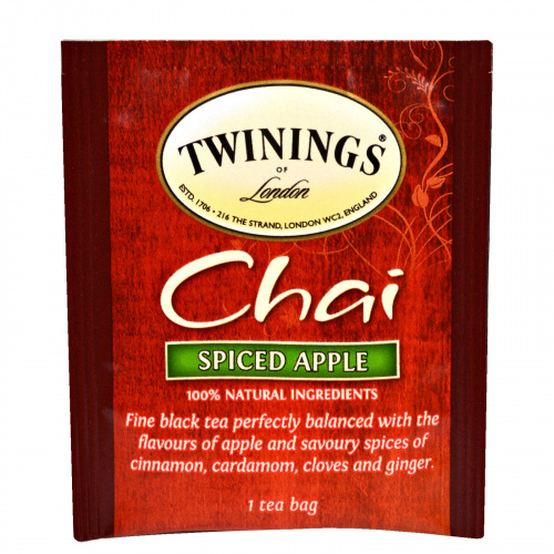 Twinings, Чай масала с ароматом пряных яблок, 20 чайных пакетиков, 1,41 унции (40 г)
