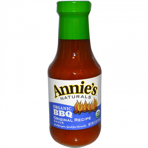 Annie's Naturals, Органическое барбекю, оригинальный рецепт соуса, 12 унций (340 г)