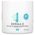 Derma E, Антисептический крем с витамином E, 4 унц. (113 г)