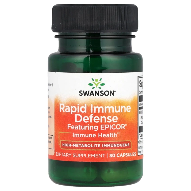 Swanson, Rapid Immune Defense, 30 капсул