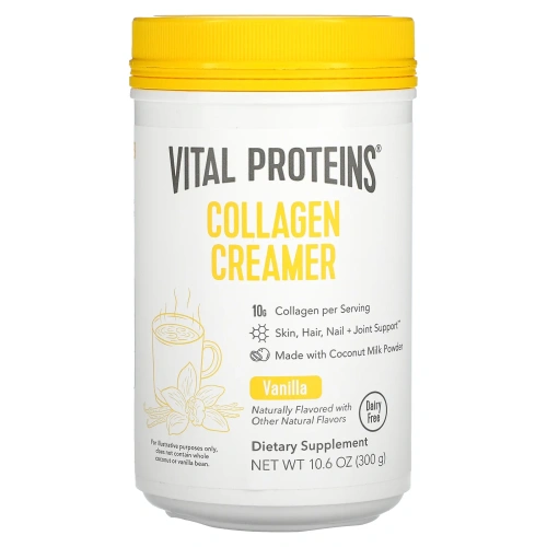 Vital Proteins, Vital Proteins, Collagen Creamer, Vanilla, 10.6 oz (305 g)