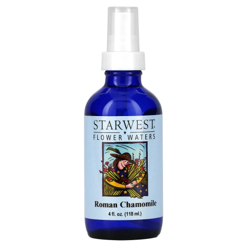 Starwest Botanicals, Flower Waters, Римская ромашка, 118 мл (4 fl oz)