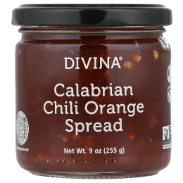 Divina, Калабрийский спред с апельсином, 255 г (9 унций)