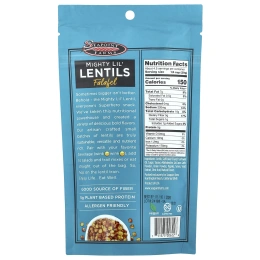 Seapoint Farms, Mighty Lil' Lil', чечевица, фалафель, 142 г (5 унций)
