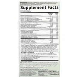 Garden of Life, Vitamin Code, для мужчин от 50-ти лет и старше, 240 растительных капсул