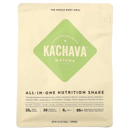 KaChava, универсальный питательный коктейль, матча, 434 г (15,31 унции)