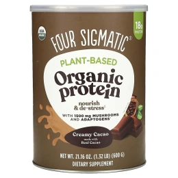 Four Sigmatic, Растительный протеин с восстановлением суперпродуктов - Сливочное какао 21,16 унции