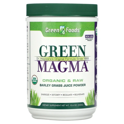 Green Foods Corporation, Green Magma, Сок ячменя, 10,6 унций (300 г)