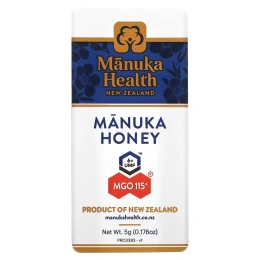 Manuka Health, Manuka Honey On-The-Go, UMF 6+, MGO 115+, 12 пакетиков по 5 г (0,176 унции)