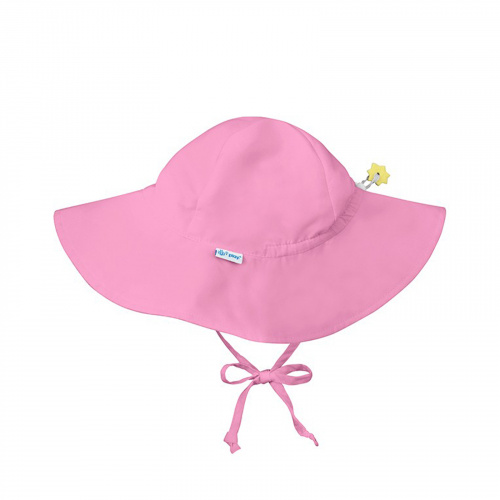 i play Inc., Солнцезащитная шляпа, UPF 50+, для детей в возрасте от 2 до 4 лет, бледно-розовая, 1 шляпа